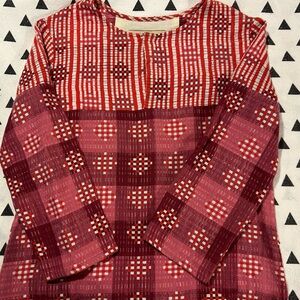 Ace & Jig Long Sleeve Top in Damask